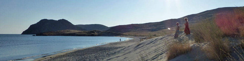 ...if you are dreaming of a balcony, from which your eyes can directly rest on the Big Blue of the Aegean Sea...